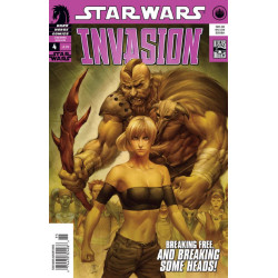 STAR WARS INVASION 4 SIGNED BY TOM TAYLOR