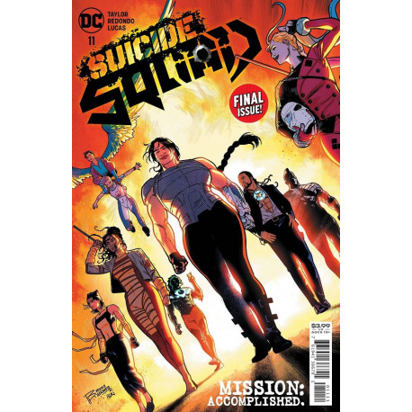 SUICIDE SQUAD 11 SIGNED BY TOM TAYLOR