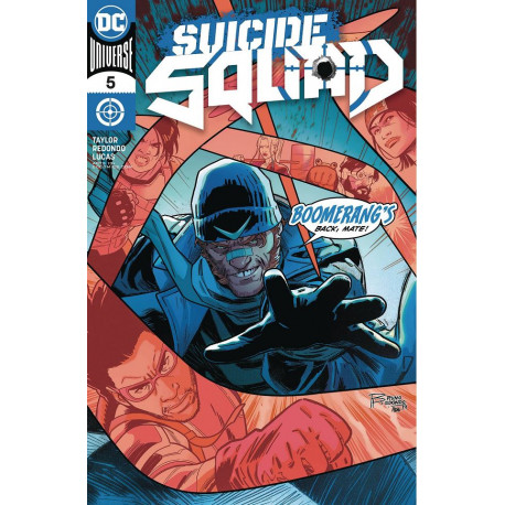 SUICIDE SQUAD 5 SIGNED BY TOM TAYLOR