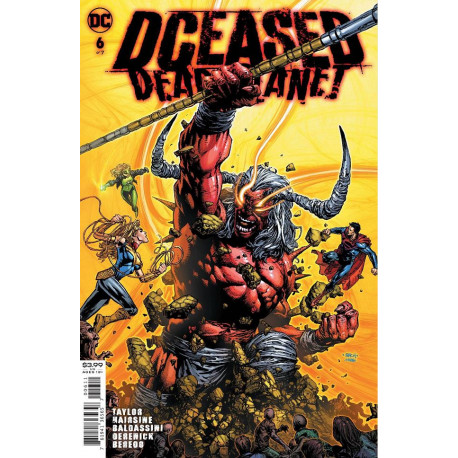 DCEASED DEAD PLANET 6 SIGNED BY TOM TAYLOR