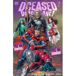 DCEASED DEAD PLANET 4 SIGNED BY TOM TAYLOR