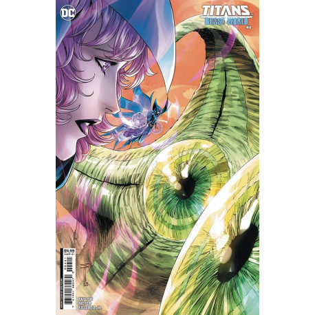 TITANS BEAST WORLD 4 OF 6 COVER C SIGNED BY TOM TAYLOR