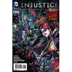 INJUSTICE 8 YEAR 2 SIGNED BY TOM TAYLOR