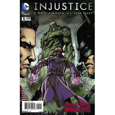 INJUSTICE 5 YEAR 3 SIGNED BY TOM TAYLOR