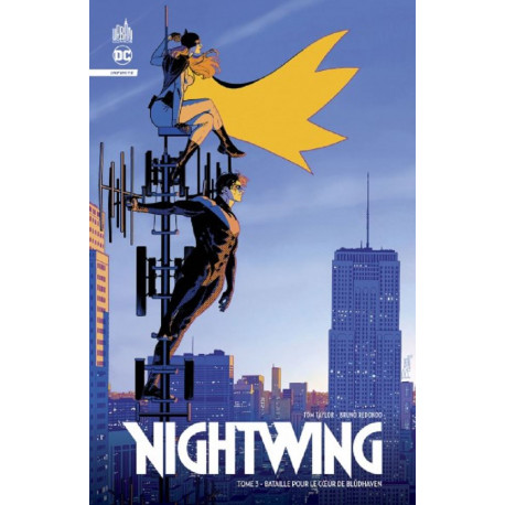 NIGHTWING INFINITE 3 EX LIBRIS SIGNE PAR TOM TAYLOR