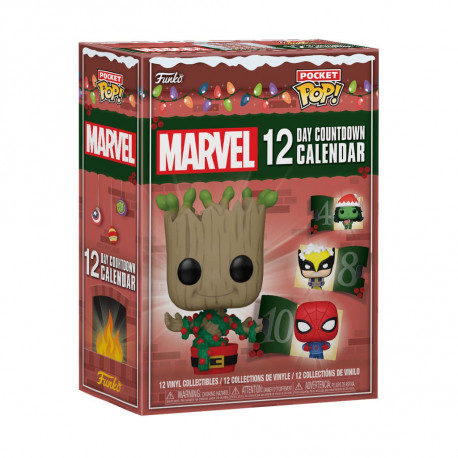 CALENDRIER MARVEL 12-DAY MARVEL COUNTDOWN POCKET POP