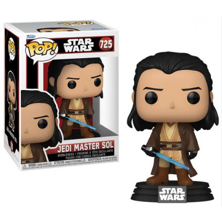 JEDI MASTER SOL POP STAR WARS ACOLYTE VINYL FIGURE 9 CM