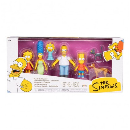 SIMPSONS PACK 7 FIGURINES