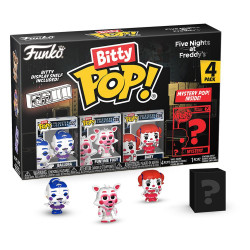 FIVE NIGHTS AT FREDDY PACK 4 FIGURINES BITTY POP