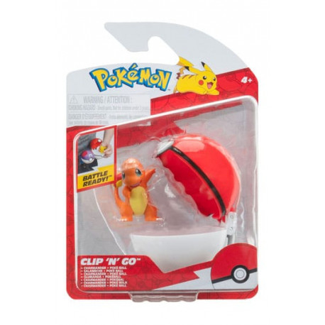 POKEMON CLIP N GO POKE BALL SALAMECHE ET POKE BALL