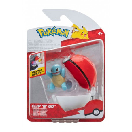 POKEMON CLIP N GO POKE BALL CARAPUCE ET POKE BALL