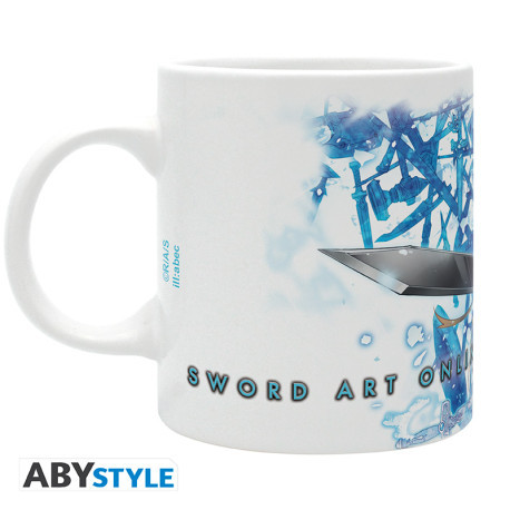 ASUNA ET KIRITO EPEES SWORD ART ONLINE SUBLI MATE MUG 320 ML