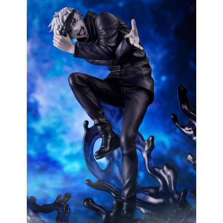 SATORU GOJO JUJUTSU KAISEN STATUETTE PVC MONOCHROME VERSION 25 CM