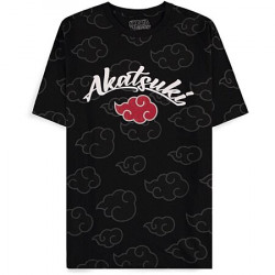 NARUTO AKATSUKI ALL OVER T SHIRT TAILLE XL