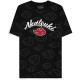 NARUTO AKATSUKI ALL OVER T SHIRT TAILLE S