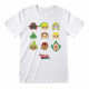 WIND WAKER CHARACTERS THE LEGEND OF ZELDA NINTENDO T SHIRT TAILLE M