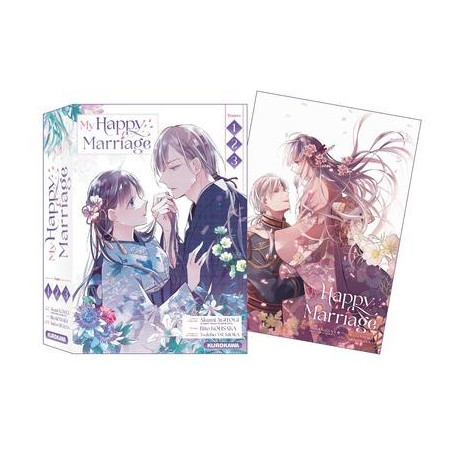 COFFRET MY HAPPY MARRIAGE TOMES 1 2 3