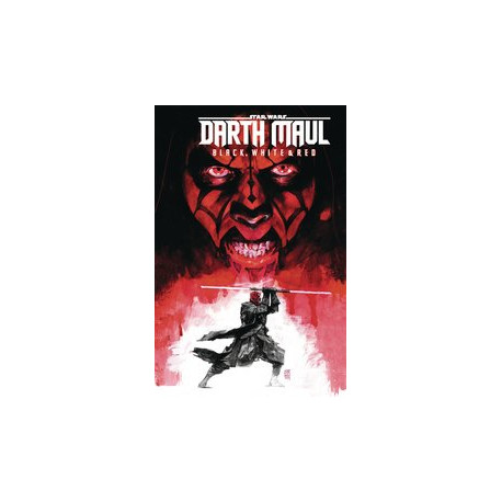 STAR WARS DARTH MAUL BW RED TREASURY ED TP 