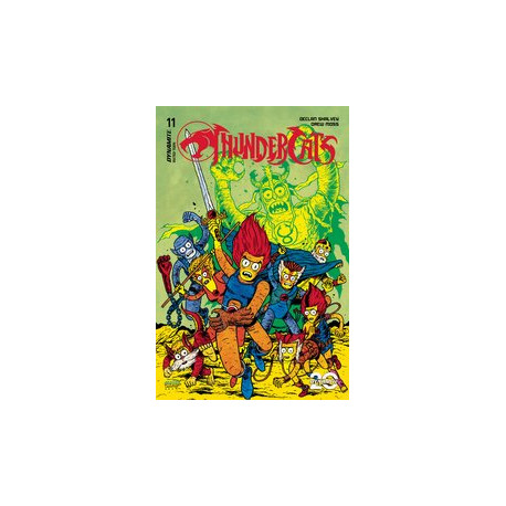 THUNDERCATS 11 CVR E MANIX