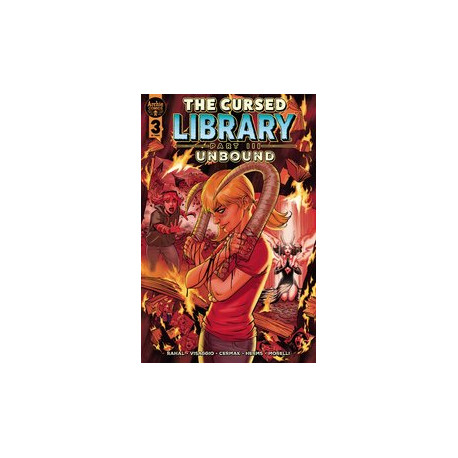 CURSED LIBRARY UNBOUND VOL 3 CVR A CRAIG CERMAK