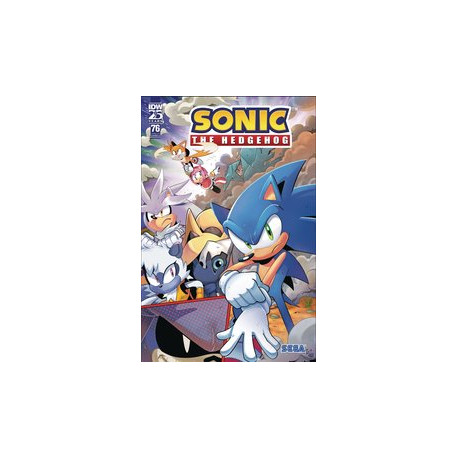 SONIC THE HEDGEHOG 76 CVR A ROTHLISBERGER