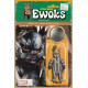 STAR WARS EWOKS 3 JTC ACTION FIGURE VAR