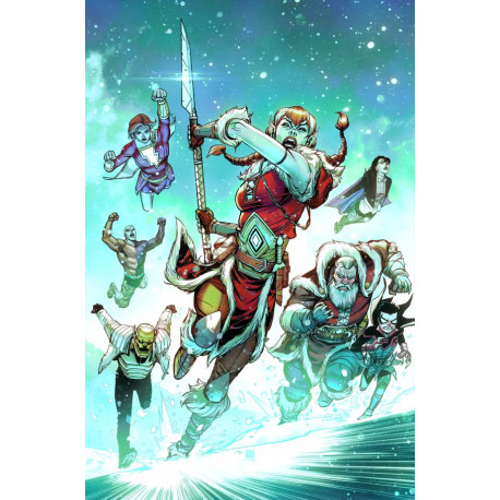 BATMAN SANTA CLAUS SILENT KNIGHT RETURNS 4 OF 5 CVR A BERNARD CHANG