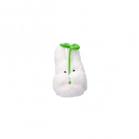 PELUCHE NAKAYOSHI TOTORO BLANC AVEC FEUILLE