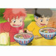 CARTE POSTALE PONYO ET SOSUKE RAMEN PONYO SUR LA FALAISE