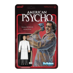 AMERICAN PSYCHO REACTION WW1 PATRICK BATEMAN RAINCOAT