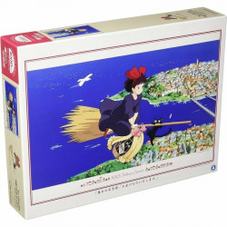 PUZZLE 1000 PCS KIKI DANS LE CIEL KIKI LA PETITE SORCIERE