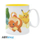 PIKACHU ET DEBUTANTS POKEMON SUBLI MUG 460 ML