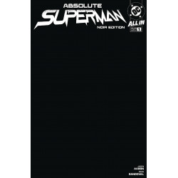 ABSOLUTE SUPERMAN NOIR EDITION #1 OS CVR B BLANK VAR