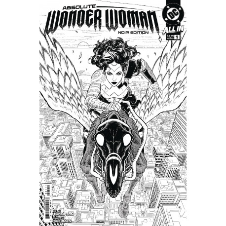 ABSOLUTE WONDER WOMAN NOIR EDITION #1 ONE-SHOT CVR A HAYDEN SHERMAN VAR