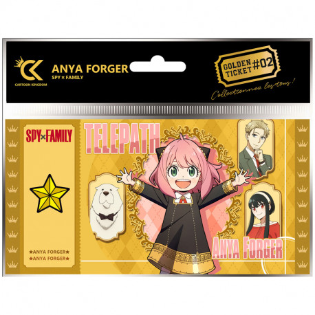 ANYA FORGER SPY X FAMILY GOLDEN TICKET