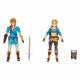 PRINCESSE ZELDA ET LINK THE LEGEND OF ZELDA PACK 2 FIGURINES 10 CM