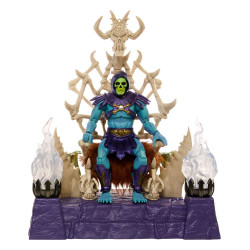 MASTERS OF THE UNIVERSE NEW ETERNIA MASTERVERSE FIGURINE SKELETOR ON THRONE 18 CM