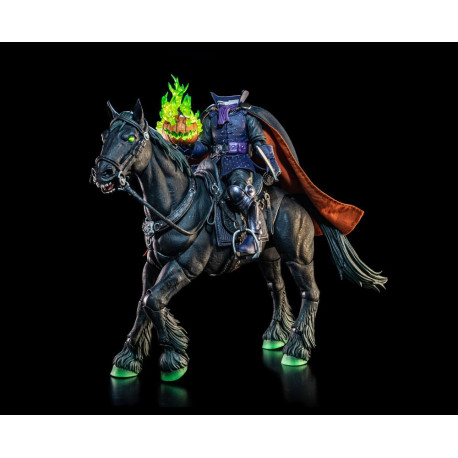 FIGURA OBSCURA FIGURINE HEADLESS HORSEMAN GREEN SPECTRAL