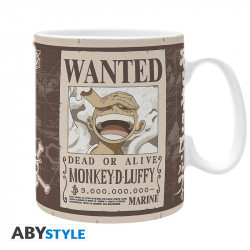 LUFFY WANTED ONE PIECE MUG 460 ML