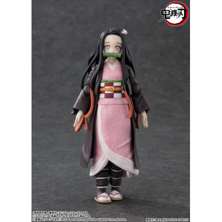 NEZUKO KAMADO DEMON SLAYER KIMETSU NO YAIBA FIGURINE S H FIGUARTS 13 CM