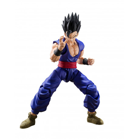 SON GOHAN ULTIMATE DRAGON BALL SUPER SUPER HERO FIGURINE S H FIGUARTS 14 CM