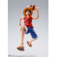 MONKEY D LUFFY ROMANCE DAWN ONE PIECE FIGURINE S H FIGUARTS 15 CM