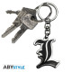 DEATH NOTE PORTE CLEFS L SYMBOL