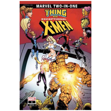 EXCEPTIONAL X-MEN 3 MARK BAGLEY MARVEL TWO-IN-ONE VAR