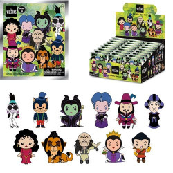 DISNEY VILLAINS SERIES 3 3D FOAM BAG CLIP