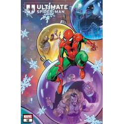 ULTIMATE SPIDER-MAN 12 PACO MEDINA WINTER HOLIDAY VAR