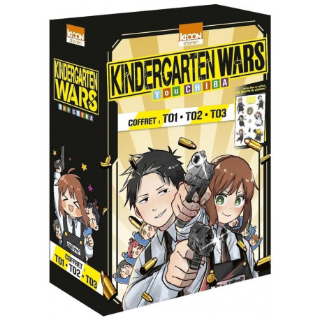 COFFRET KINDERGARTEN WARS VOL. 1 A 3