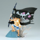 LUFFY A DRUM ONE PIECE WCF LOG STORIES FIGURINE 8 CM