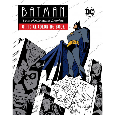 BATMAN ANIMATED SERIES OFF COLORING BOOK SC