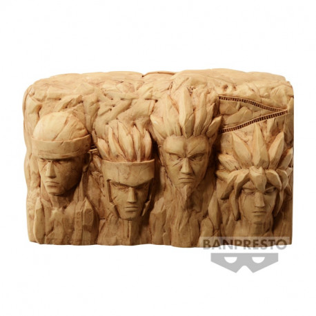 NARUTO TIRELIRE REPLIQUE HOKAGE ROCK 18CM